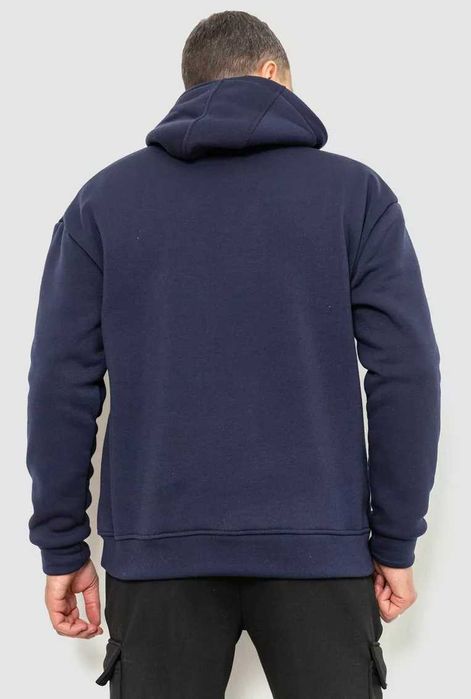 Худи мужской на флисе однотонный разных цветов