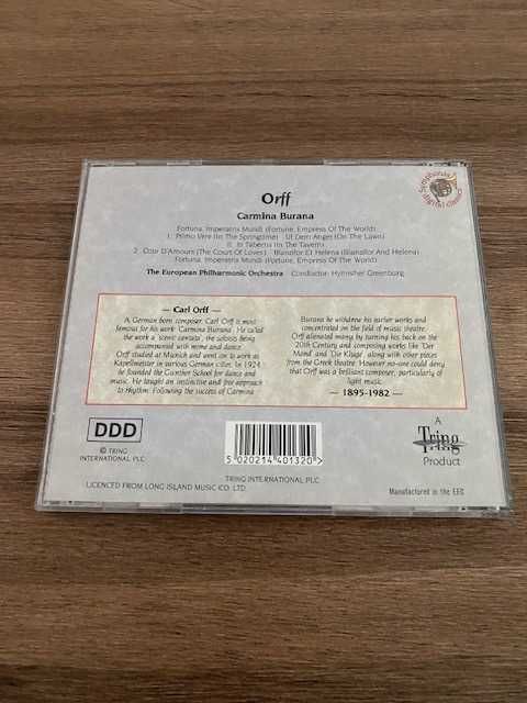 CD - ORFF - Carmina Burana