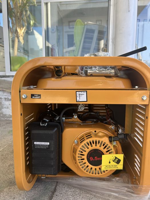 Gerador a gasolina sinlencioso e potente