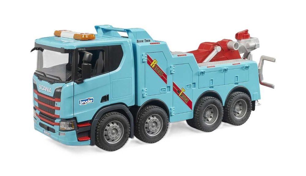 NOWY BRUDER 03553 Scania Super 560R – Pojazd holowniczy z dźwiękiem