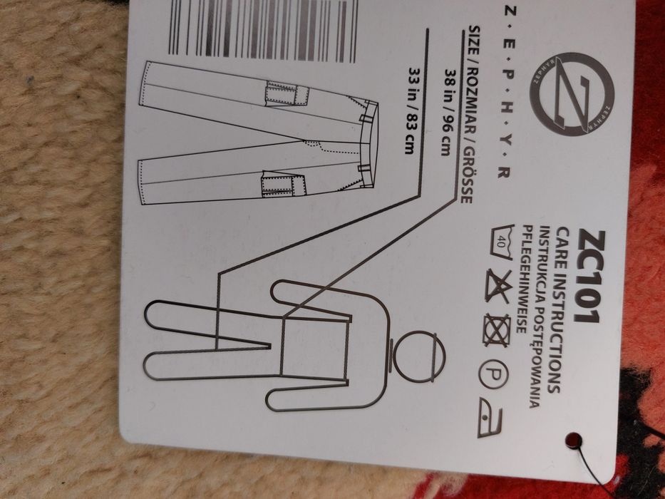 Spodnie bojówki czarne nowe 2 szt.