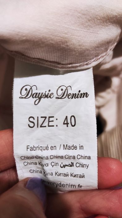 Spodnie damskie skinny L