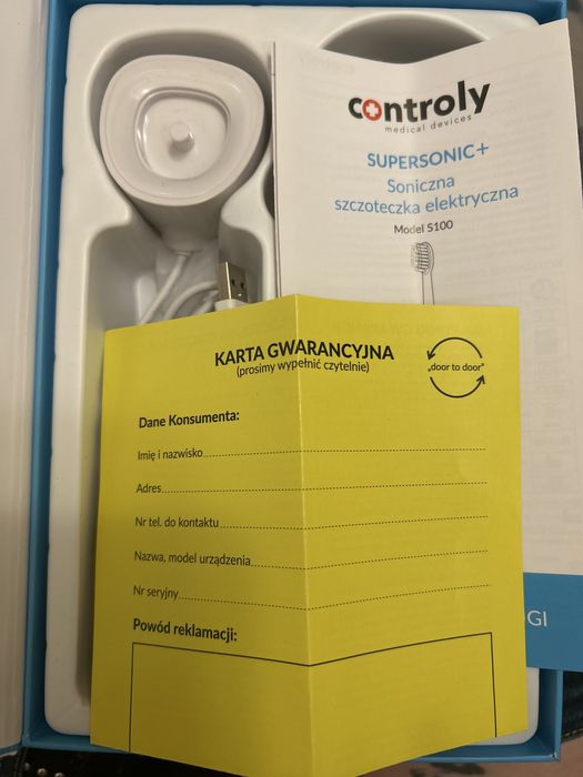 szczoteczka soniczna supersonic+ 48000 wibracji
