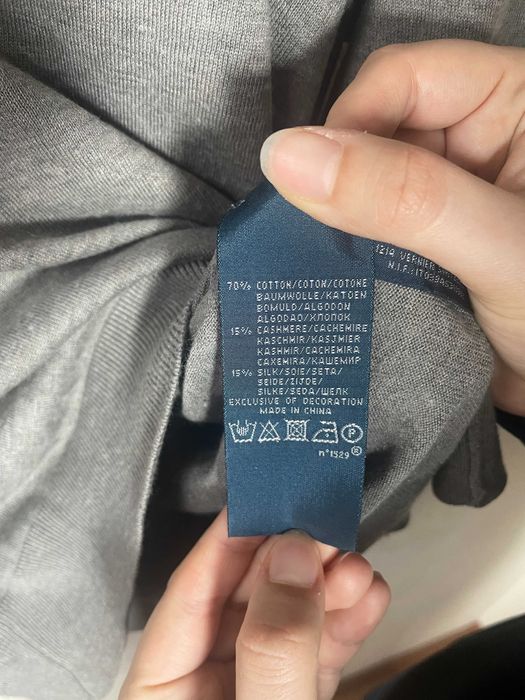 Sweter bawełniany z kaszmirem i jedwabiem, Polo Ralph Lauren