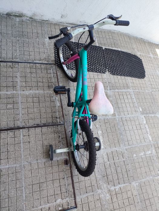 Bicicleta infantil 16 polegadas com rodinhas