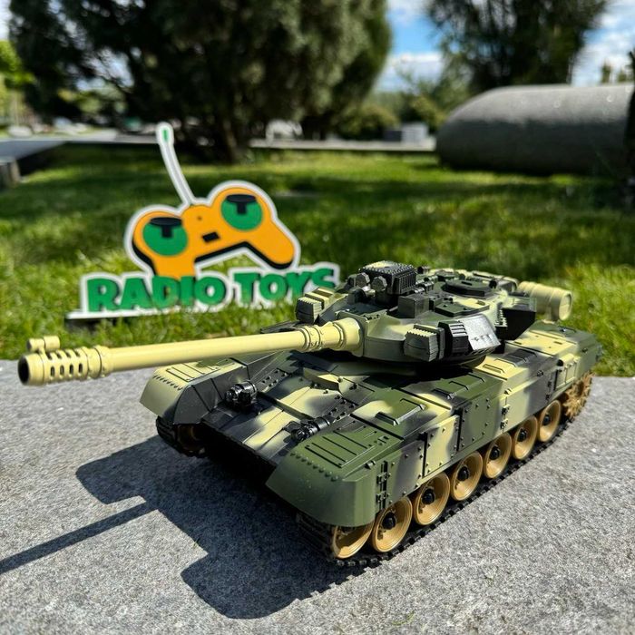 Танк на радіоуправлінні Т-84 Бежевий. Машинка на пульті управління