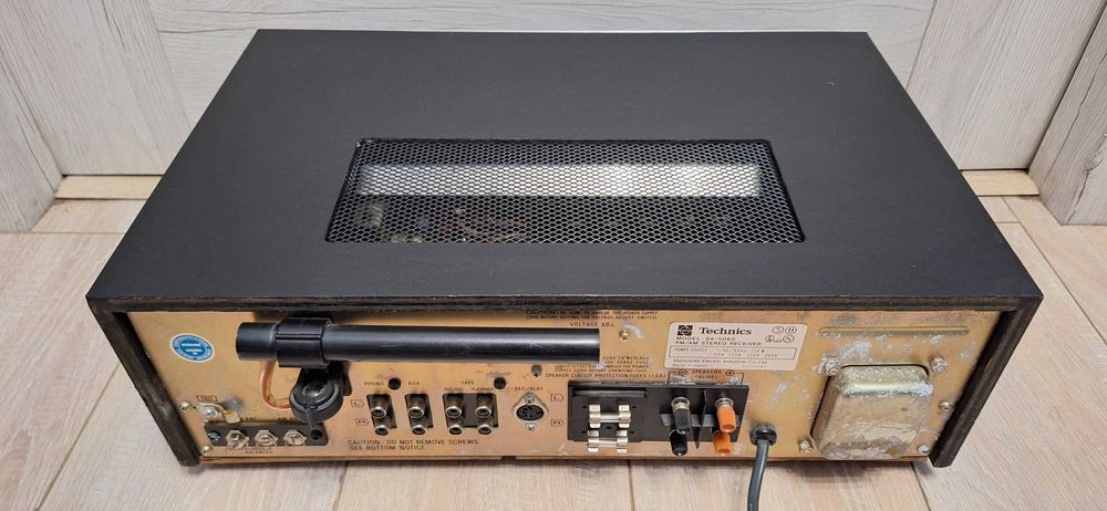 Amplituner Technics SA-5060 ! Srebrny ! w Pełni SPRAWNY ! Piękny! OKAZ