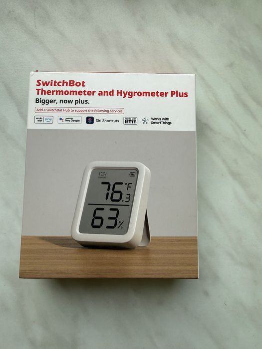 SwitchBot Thermometer & Hygrometer Plus – termometr i higrometr