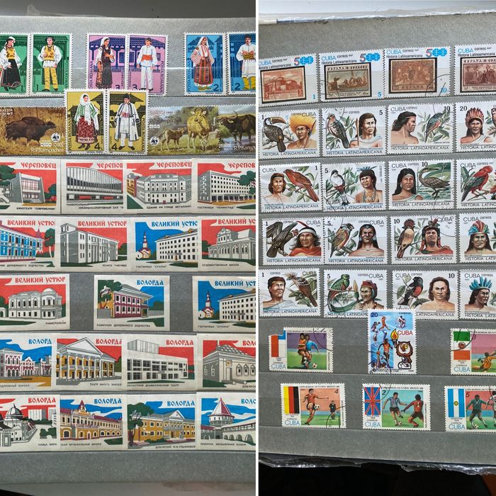 Продам колекційний альбом з марками