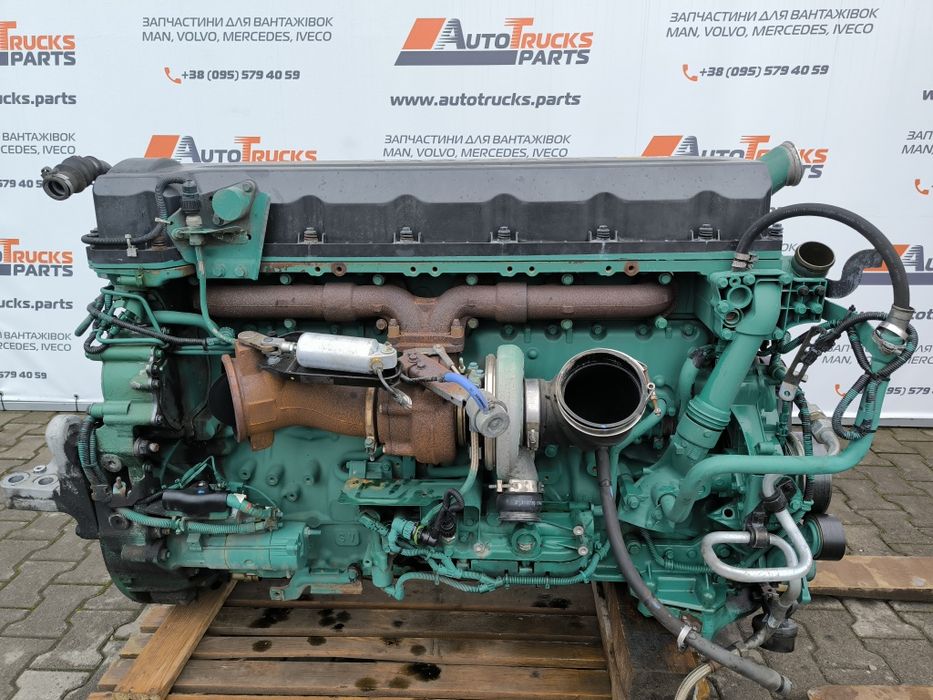 Двигун Мотор двигатель запчастини Вольво VOLVO D-13 A 420  Fh 13 DXI