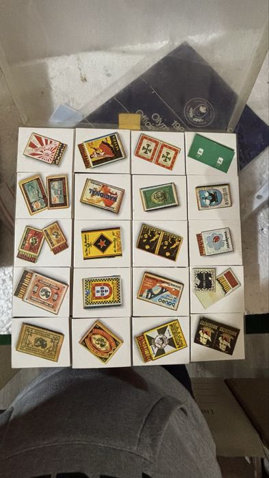 40 carteiras novas do Cinquentenario da sociedade de Fosforos