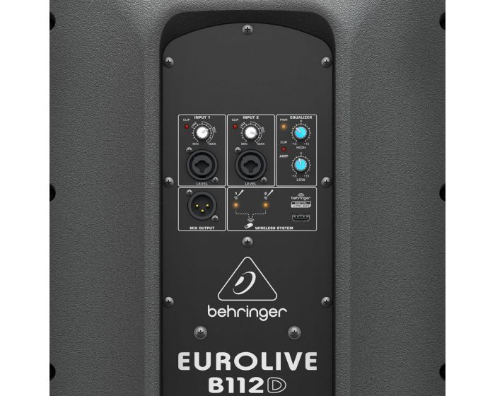 Coluna Activa de 1000w Behringer B112D