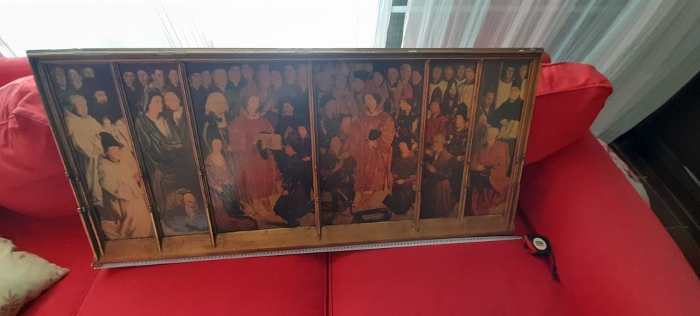 Réplica emoldurada dos paineis de S.Vicente