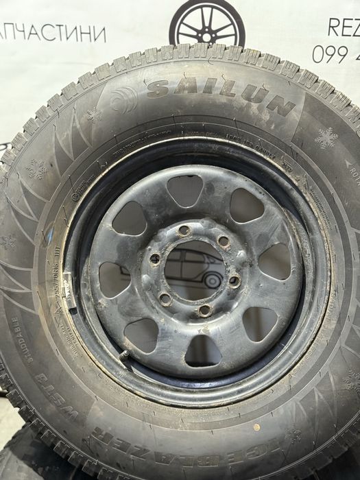 Колеса в зборі 255/70 R16 (зима),диски 6х139.7 R16 Nissan Terrano