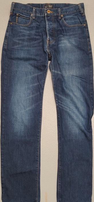 Wr) ARMANI JEANS oryginalne spodnie jeansowe Roz.30