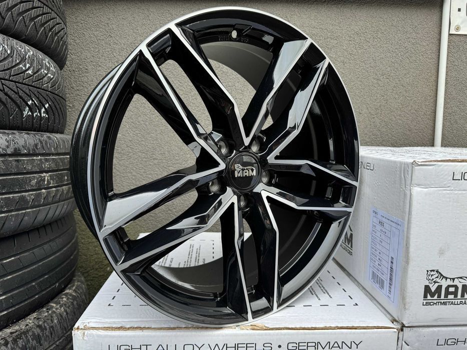 Felgi 19cali MAM VW Jetta Golf Phateon Passat T-Roc Beetle ET45 nr9062