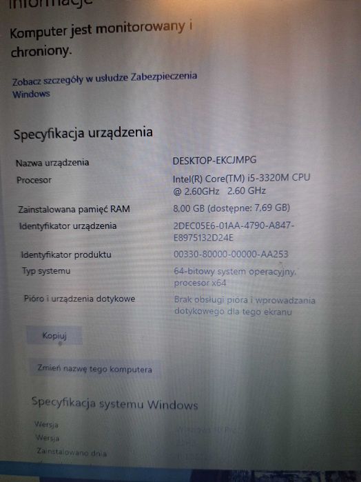 Laptop lenovo thinkpad t430 intel core i5/8GB/120GB