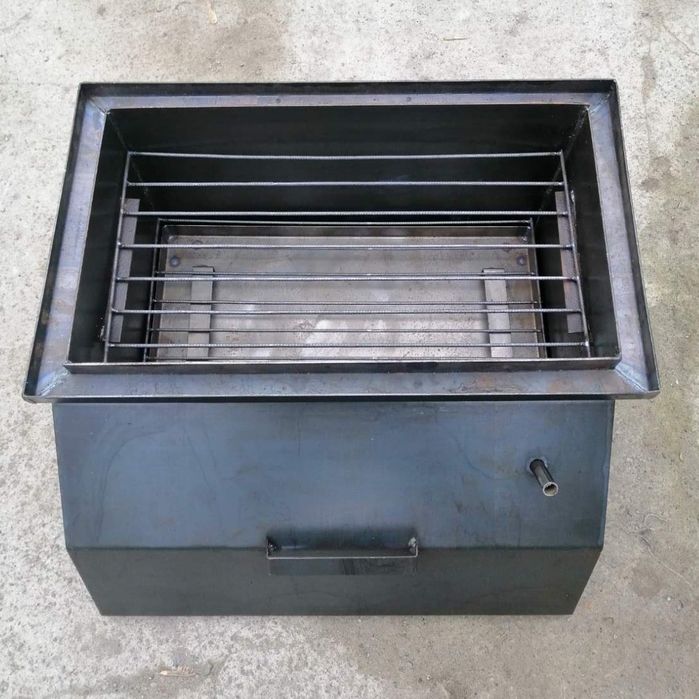 Велика/52×28×31см/2мм/ Коптилка коптилка гарячого копчення