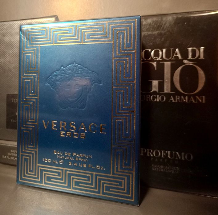 Versace Eros Eau de Parfum 100 ml — nowe, oryginalne, zafoliowane