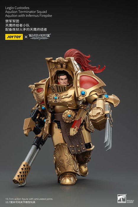 Фігурка warhammer40k JoyToy Legio Custodes Aquilon Terminator 2  1/18