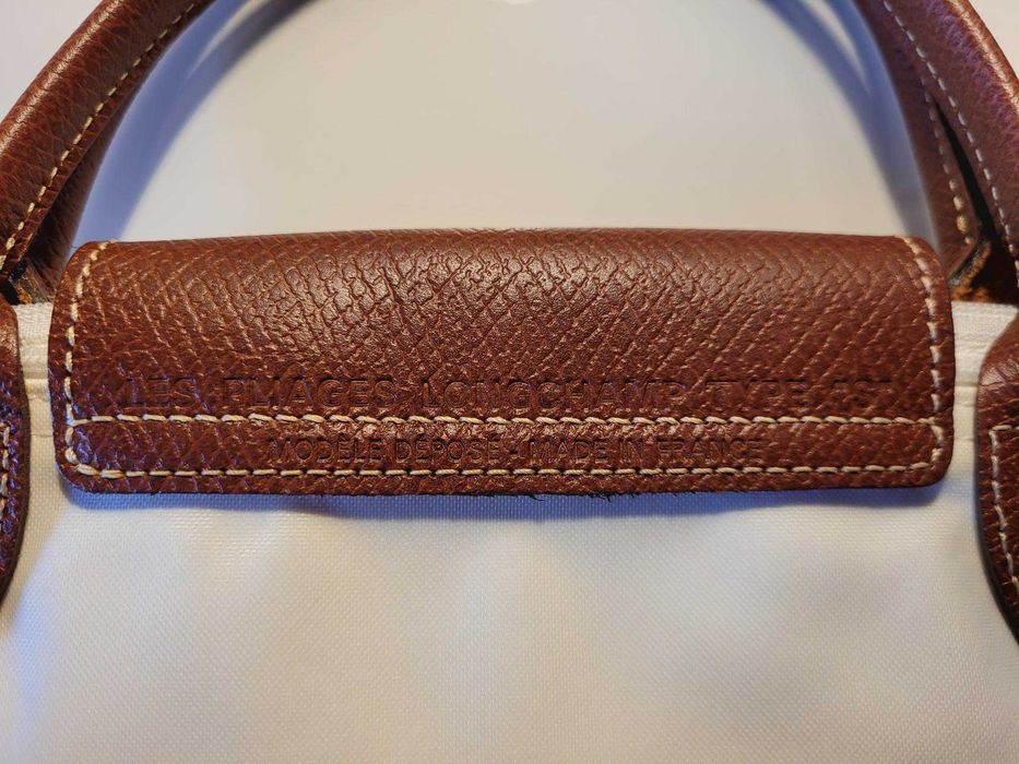 Bolsa Longchamp Le Pliage S Original Branca.