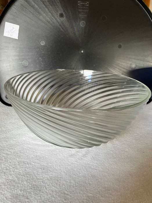 Taças de vidro para salada