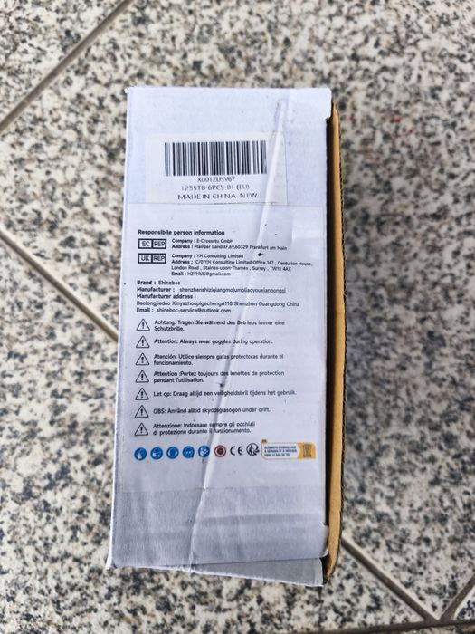 Lixadeira de mão sistema aspirador