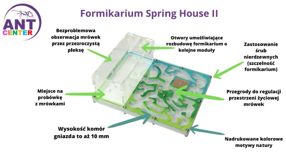 Formikarium dla mrówek Ant Center