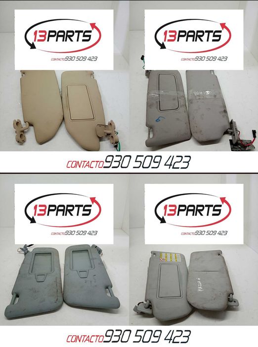 Diversos Conjuntos Palas Sol Usados Originais