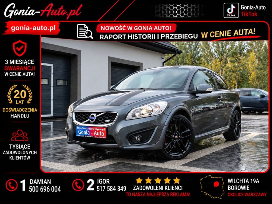 Volvo C30 Gwarancja_r-Design_stara Pancerna Jednostka_niski