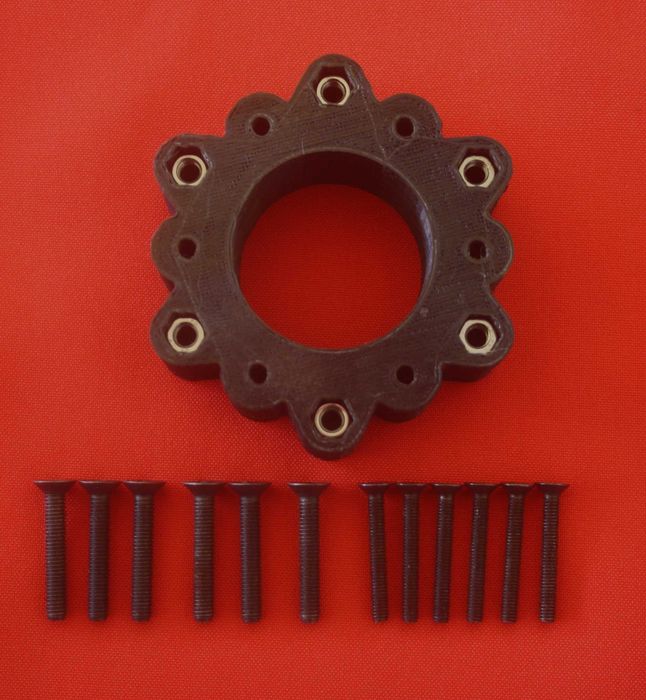 Adaptador MOZA R  60mm para 70mm PCD