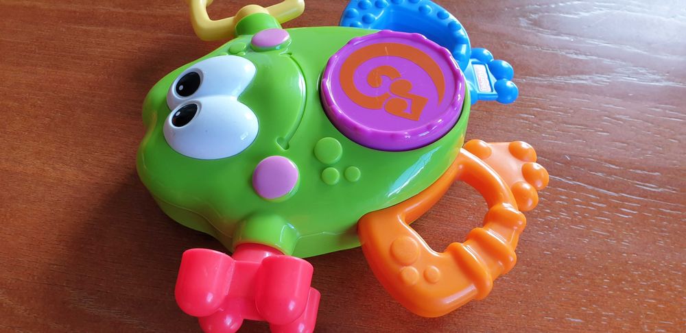 Zabawka muzyczna Fischer price żabka śmieszka