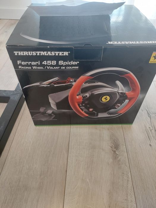 Kierownica na gwarancji thrustmaster 458 spider