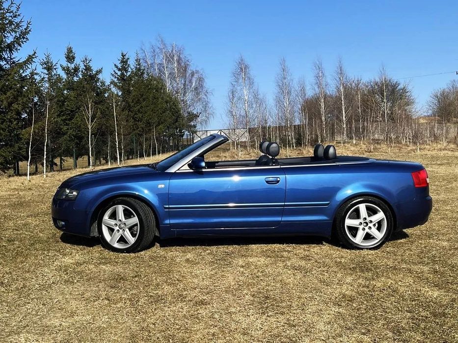 Audi A4 Cabrio SKÓRA, klimatronik, doinwestowany, ZERO KOROZJI !!!