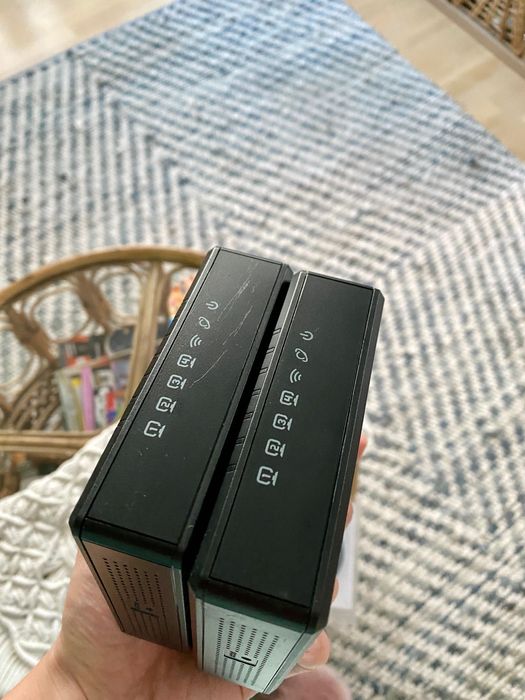 2x router linksys wireless-G home router speedburst Cisco bez zasilacza WRT54GH