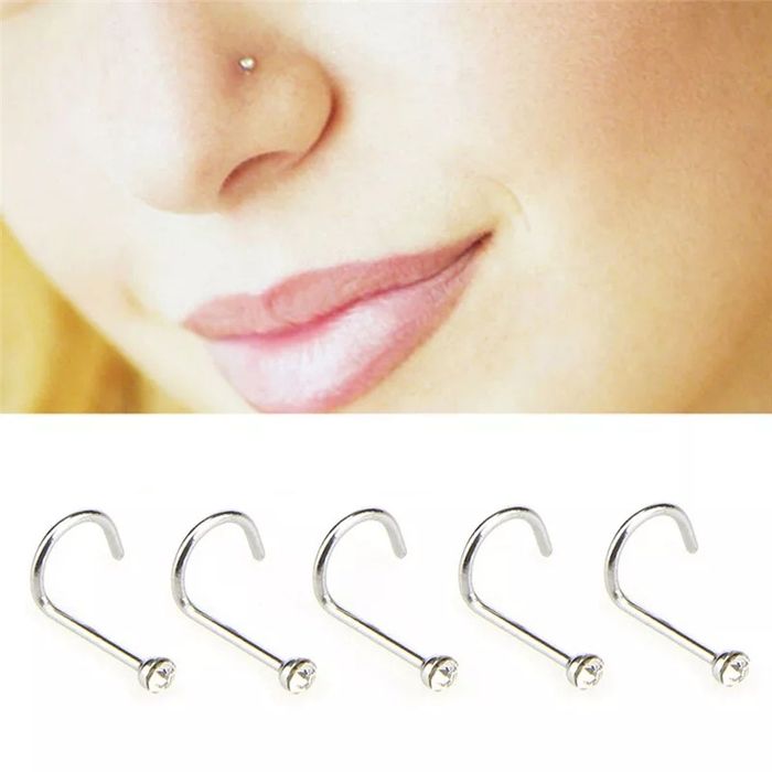 10 piercings para o nariz