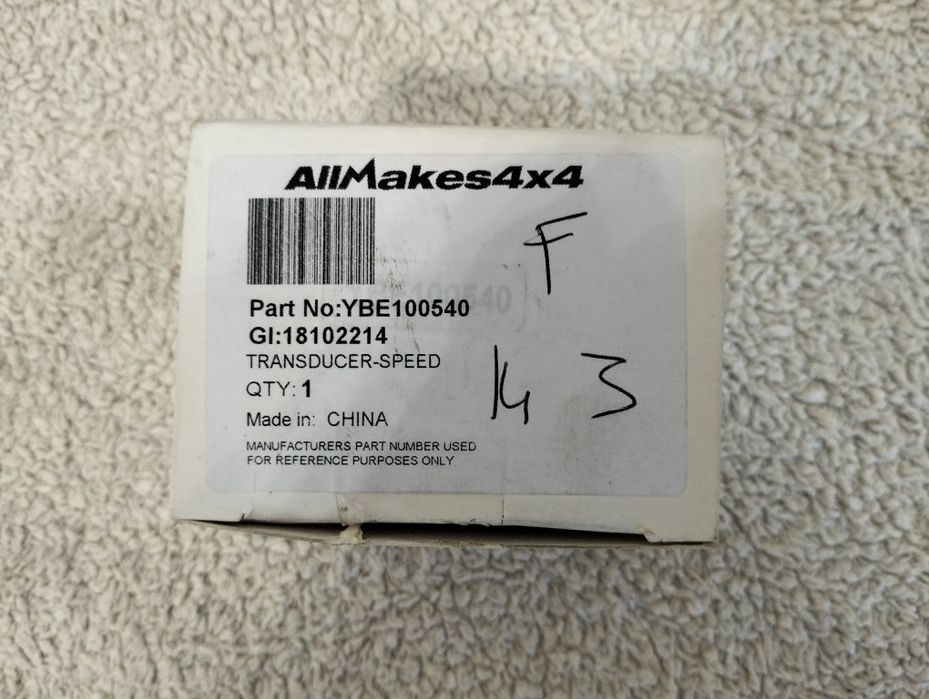 Sensor velocidade, Land Rover Discovery novo .