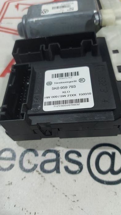 Motor de Elevador de Vidro Porta Frente Esquerdo VW Golf 6 VI