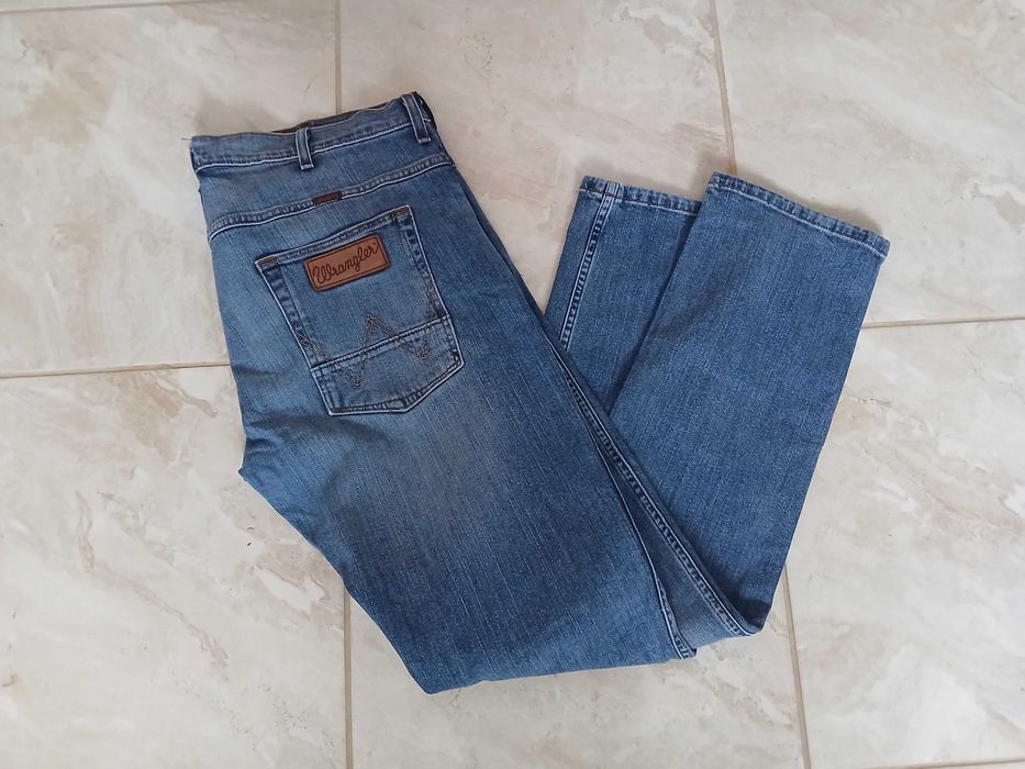 jeansy Wrangler Greensboro 38/34 pas:2x50-54cm