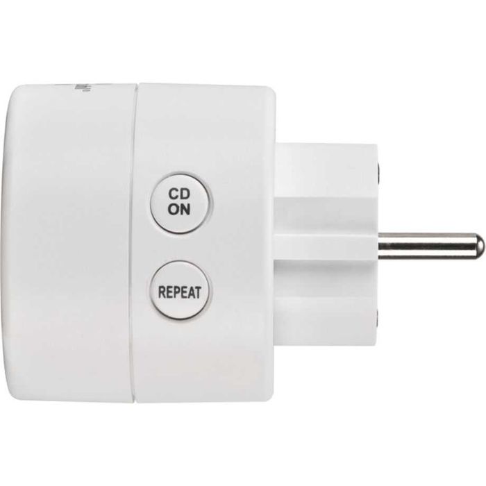 Tomada com temporizador de contagem 12 opções de tempo BRENNENSTUHL