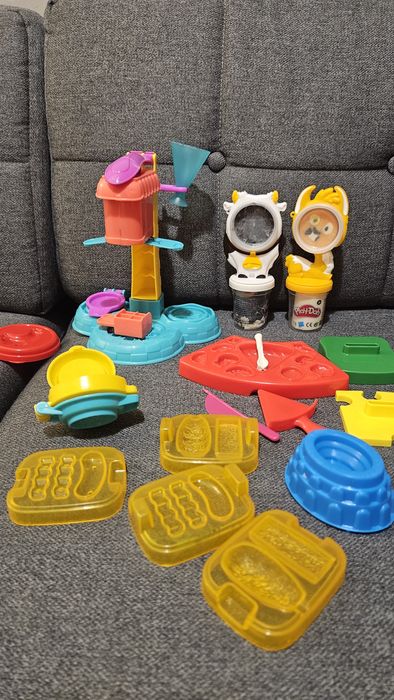 Play Doh ciastolina lodziarnia + inne