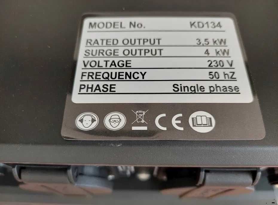 Інверторний генератор Kraft&Dele 4 кВт