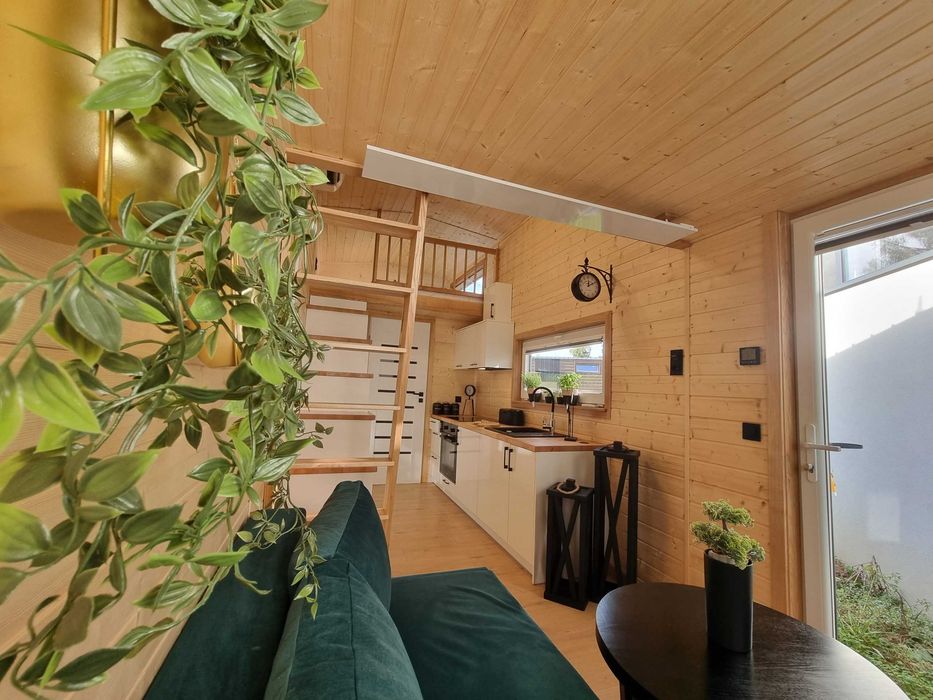 Dom mobilny na kółkach wyposażony dom Ida House Przyczepa 14,5 m² - Widok 3