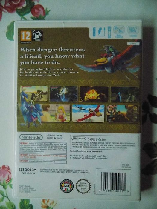 The Legend of Zelda: Skyward Sword gra na Nintendo Wii/Wii Mini, Wii U