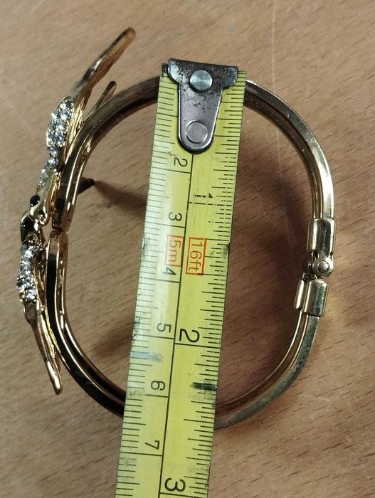 Pulseira Bracelete Andorinhas Douradas