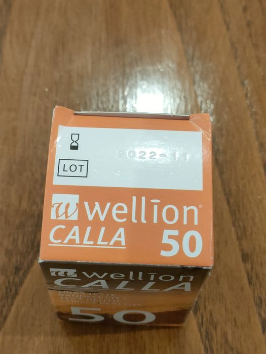 Tiras teste diabetes - wellion calla