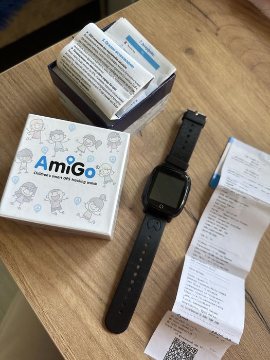 Дитячий смарт-годинник Amigo GO001 iP67  чорний