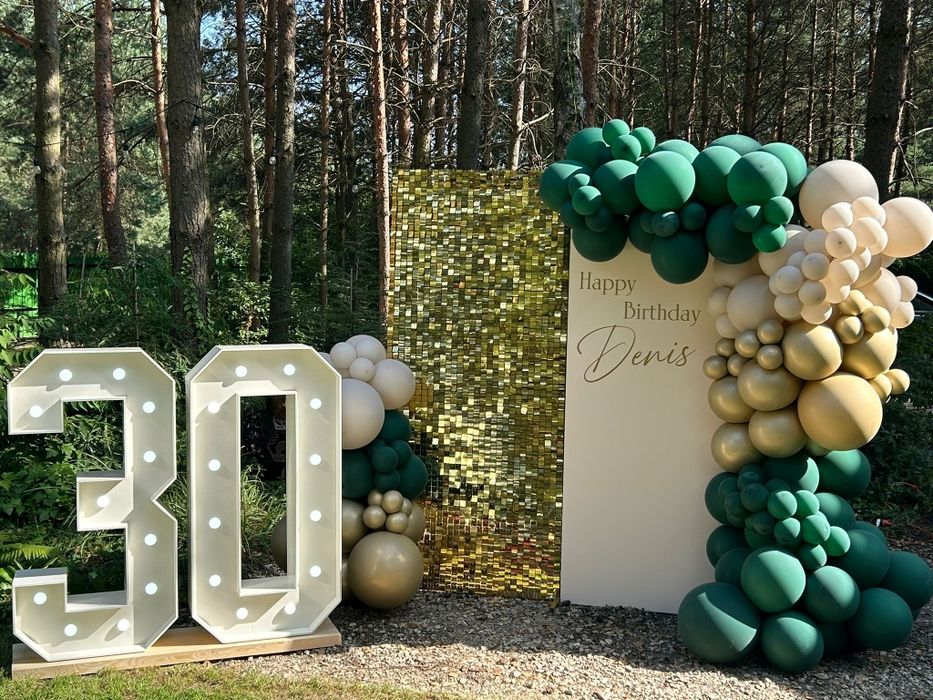 Dekoracje balonowe i kwiaty giganty