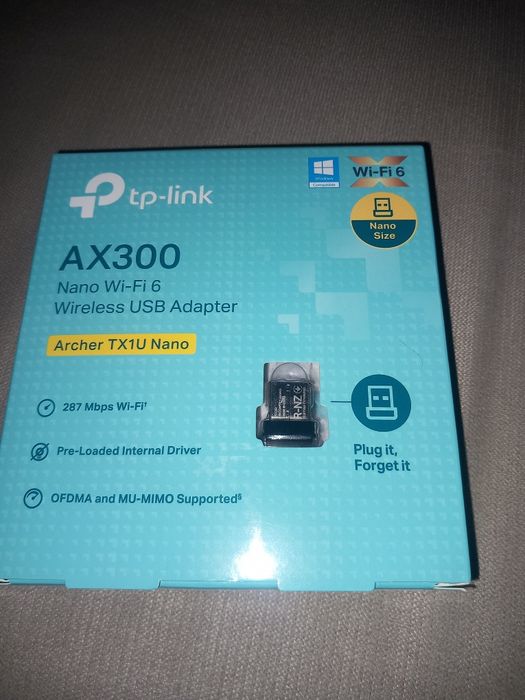 TP-Link AX300 Wi-Fi 6 Adaptador USB Nano