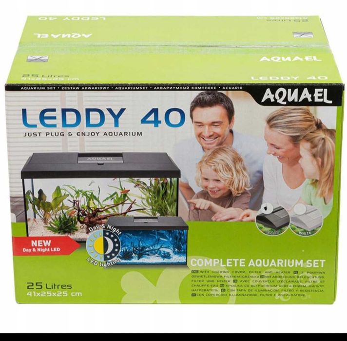 Akwarium zestaw aquael leddy 40